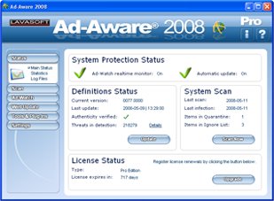 LavaSoft Ad-Aware Pro Information