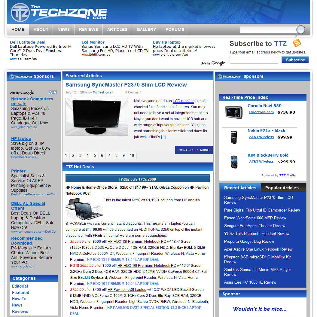 The Tech Zone Computer Hardware Reviews